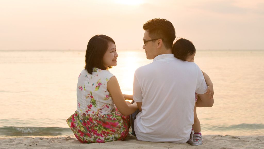 asian family 